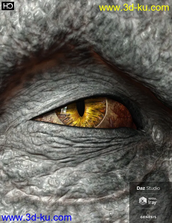 Goblin Raider HD for Genesis 8 Male模型的图片5