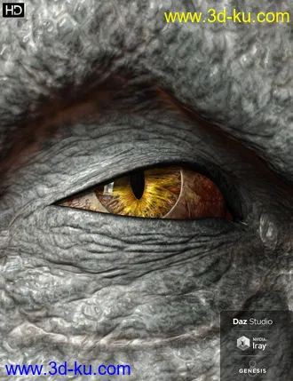 3D打印模型Goblin Raider HD for Genesis 8 Male的图片