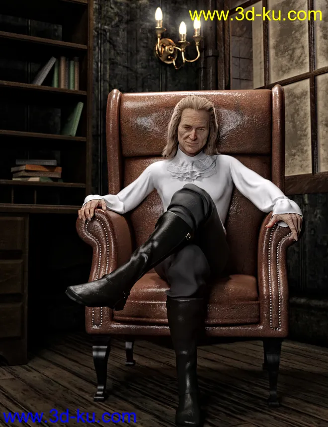 Grayson HD for Genesis 8.1 Male模型的图片2