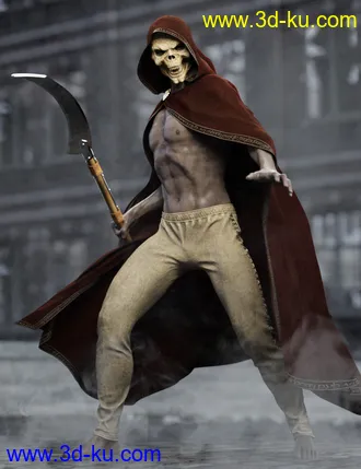 3D打印模型Grimskull for Genesis 8 Male的图片