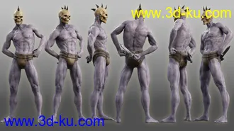 3D打印模型Grimskull for Genesis 8 Male的图片