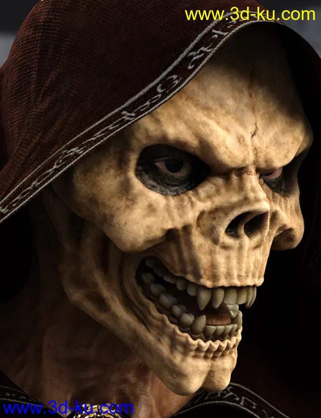 Grimskull for Genesis 8 Male模型的图片4