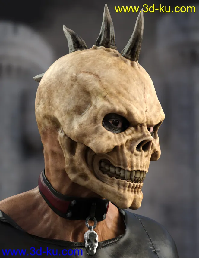 Grimskull for Genesis 8 Male模型的图片6