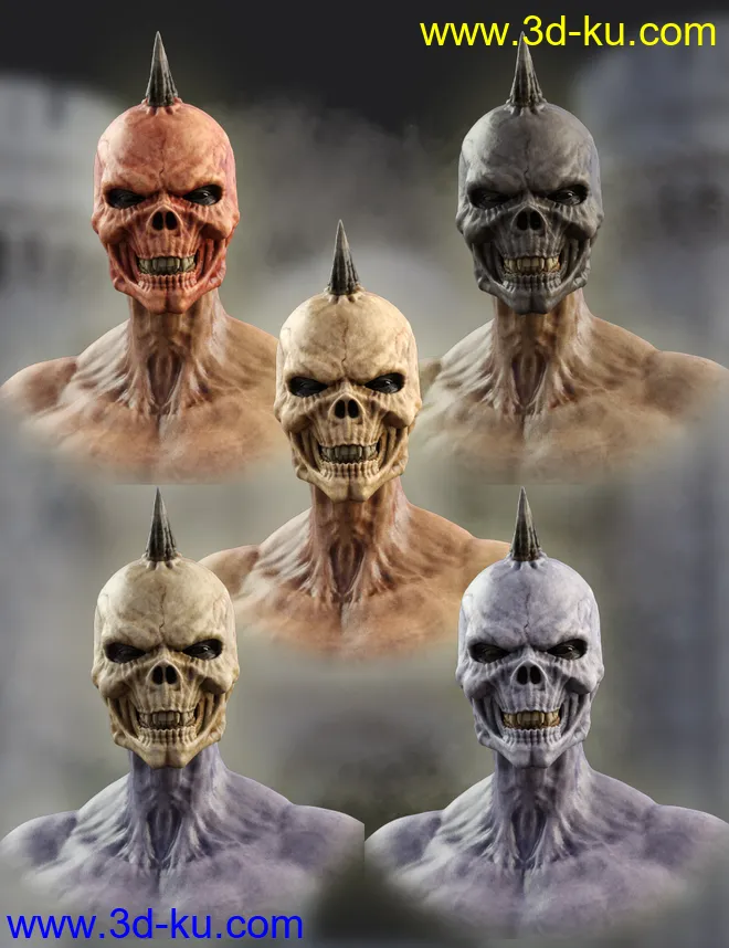 Grimskull for Genesis 8 Male模型的图片8