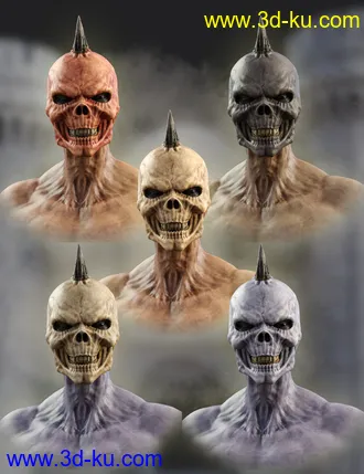 3D打印模型Grimskull for Genesis 8 Male的图片