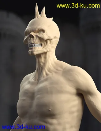 3D打印模型Grimskull for Genesis 8 Male的图片