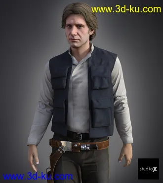 3D打印模型Han Solo For G8M的图片