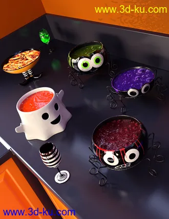 3D打印模型Haunted Serving Suggestions的图片