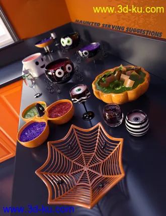 3D打印模型Haunted Serving Suggestions的图片