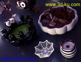 3D打印模型Haunted Serving Suggestions的图片
