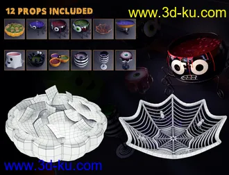 3D打印模型Haunted Serving Suggestions的图片