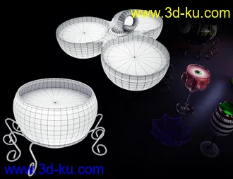 3D打印模型Haunted Serving Suggestions的图片
