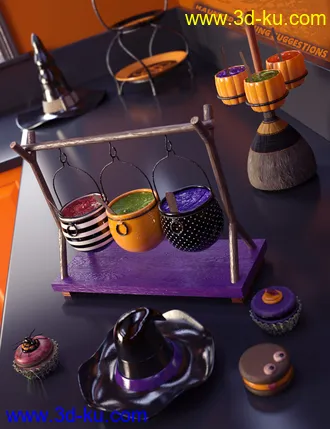 3D打印模型Haunted Serving Suggestions Vol 2的图片