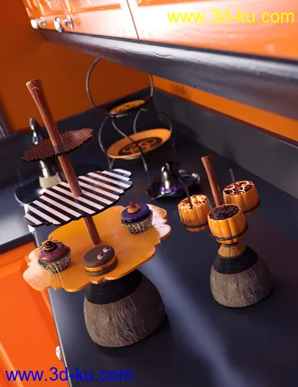 3D打印模型Haunted Serving Suggestions Vol 2的图片