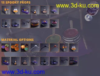 3D打印模型Haunted Serving Suggestions Vol 2的图片