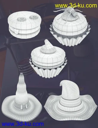 3D打印模型Haunted Serving Suggestions Vol 2的图片