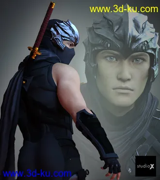 3D打印模型Hayabusa Ryu - Ninja Gaiden For G8M的图片