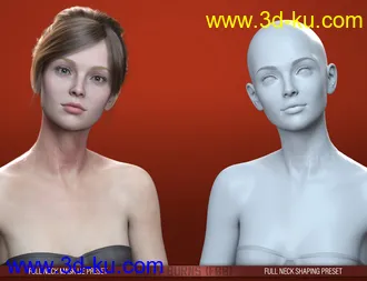 HD Body Burns for Genesis 8 and 8.1 Females模型的图片15