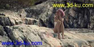 3D打印模型HD Scans Beach Rocks的图片