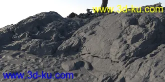 3D打印模型HD Scans Beach Rocks的图片