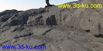 HD Scans Beach Rocks模型的图片25