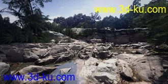 3D打印模型HD Scans Garden Ponds的图片