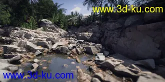 3D打印模型HD Scans Garden Ponds的图片