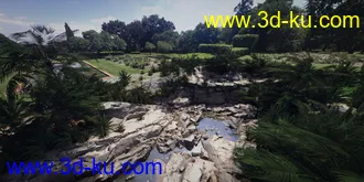 3D打印模型HD Scans Garden Ponds的图片