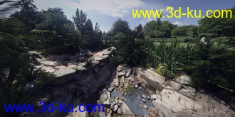 3D打印模型HD Scans Garden Ponds的图片