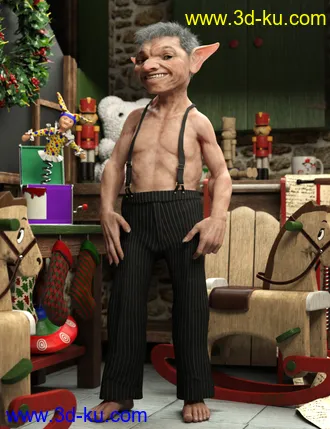 3D打印模型Helper Elf for Genesis 8 Male的图片