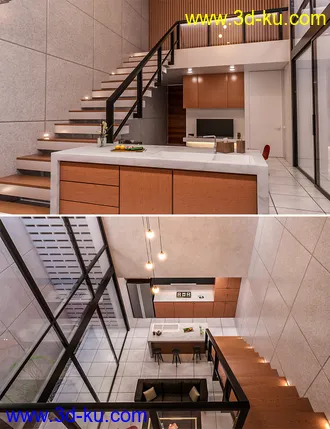 3D打印模型High Ceiling Living的图片