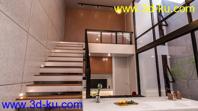 High Ceiling Living模型的图片5