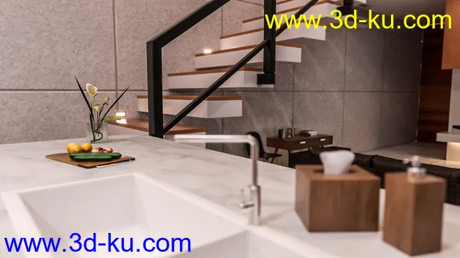 High Ceiling Living模型的图片7