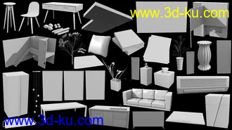 3D打印模型High Ceiling Living的图片
