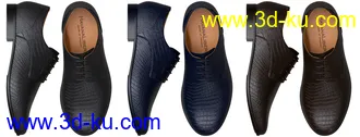3D打印模型HL Derby Shoe for Genesis 8 and 8.1 Males的图片