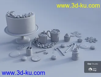 3D打印模型Holiday Sweets的图片