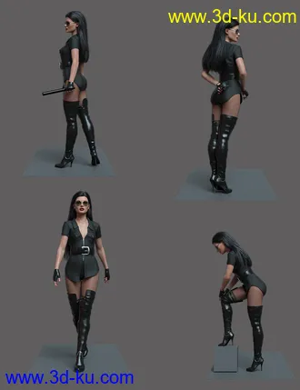 3D打印模型Hot and Smokey Poses for Genesis 8.1 Female的图片