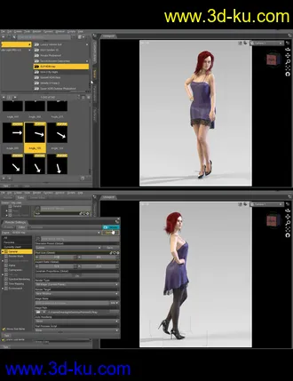 3D打印模型How To Render Beautiful Legs的图片