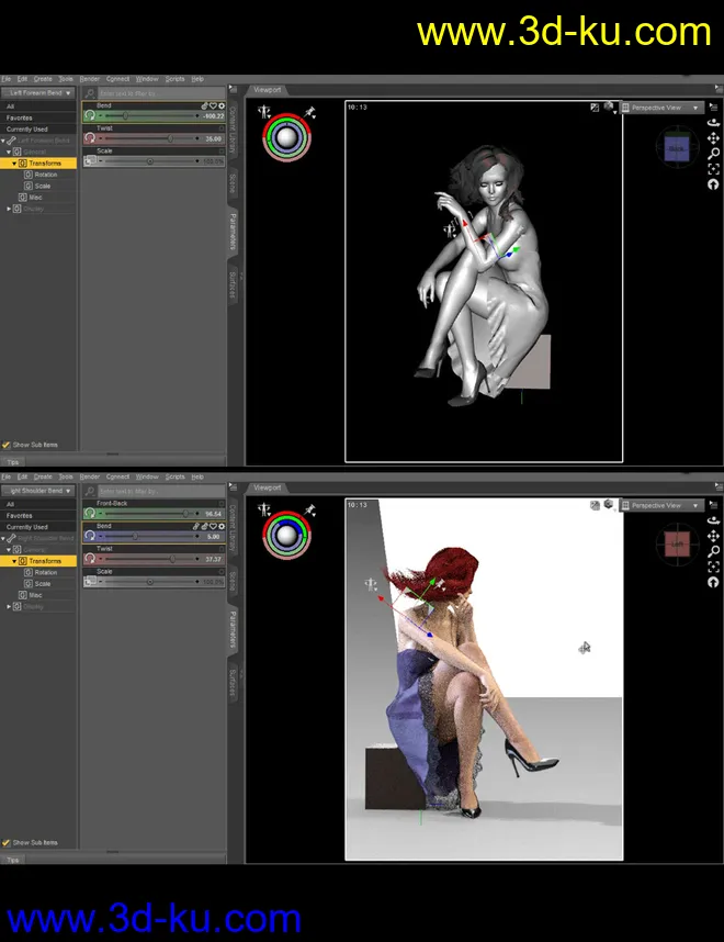 How To Render Beautiful Legs模型的图片8
