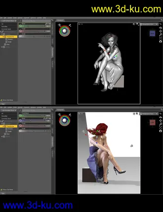 3D打印模型How To Render Beautiful Legs的图片