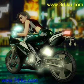 3D打印模型HS Storm for Genesis 8.1 Female的图片