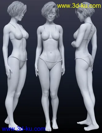 3D打印模型HS Storm for Genesis 8.1 Female的图片