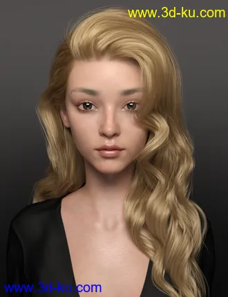 3D打印模型Hui and Expressions for Genesis 8.1 Female的图片