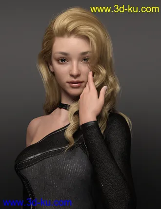 3D打印模型Hui and Expressions for Genesis 8.1 Female的图片