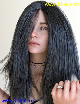 3D打印模型Ingeborg HD For Genesis 8 Female的图片