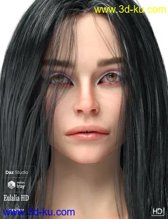3D打印模型Ingeborg HD For Genesis 8 Female的图片