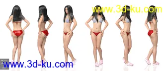 3D打印模型Ingeborg HD For Genesis 8 Female的图片