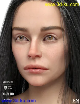 3D打印模型Ingeborg HD For Genesis 8 Female的图片
