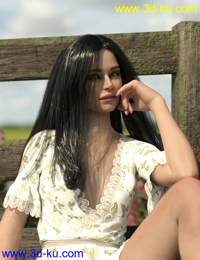 Ingeborg HD For Genesis 8 Female模型的图片10