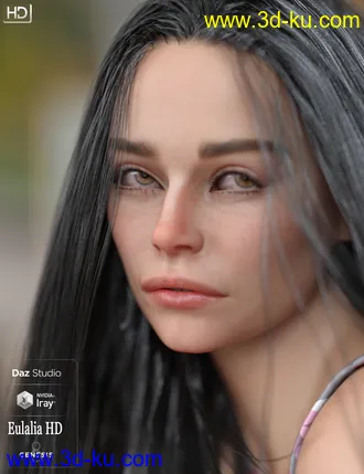 3D打印模型Ingeborg HD For Genesis 8 Female的图片